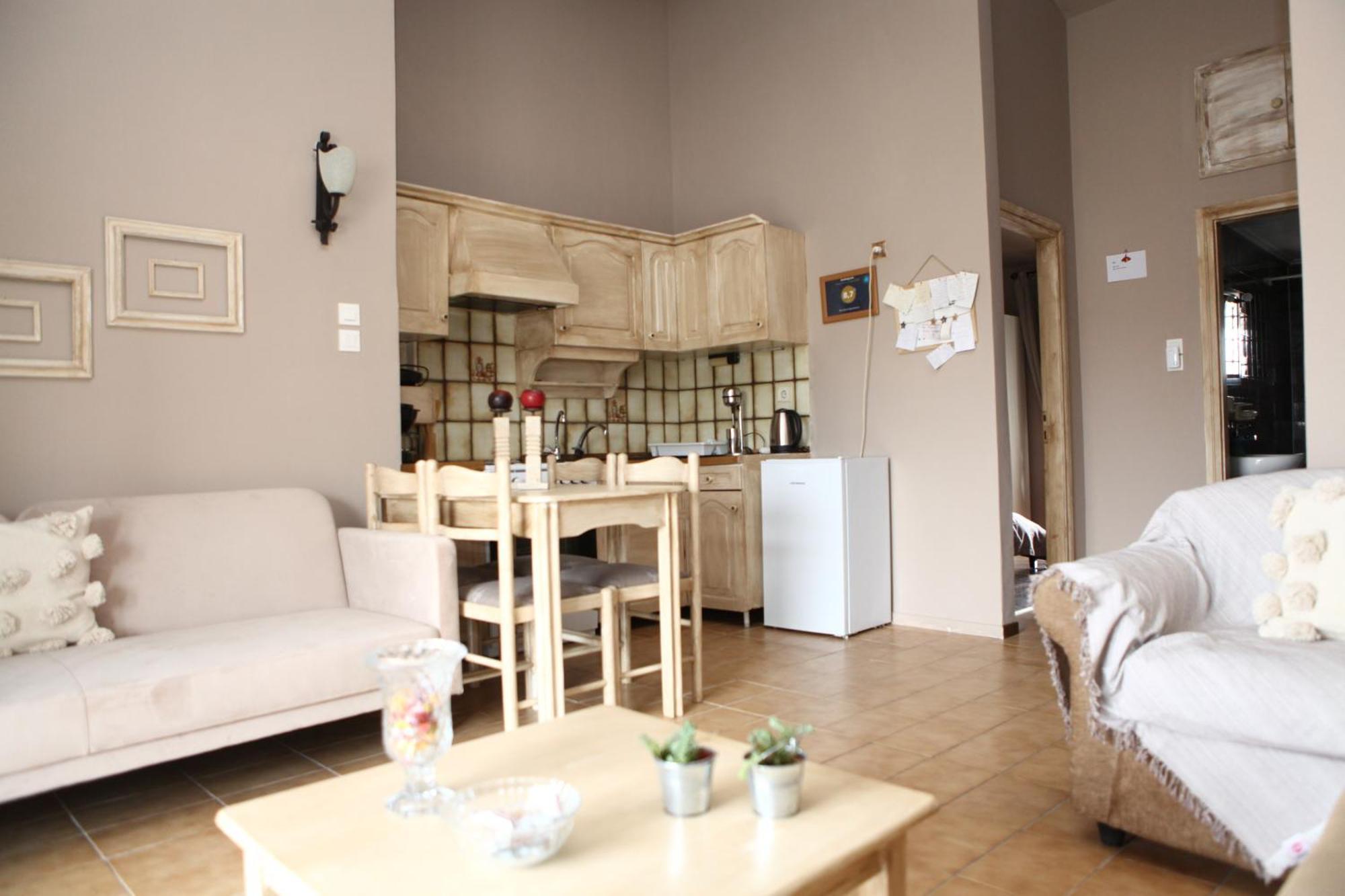 Romilias Apartment Chrysoupolis Bagian luar foto